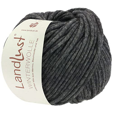 LANA GROSSA Landlust Winter Wool | Soffilo with yak fibers | Hand-knitting yarn made of 50% virgin wool (Merino), 35% cotton & 15% yak | 50g wool for knitting & crocheting | 70m yarn on sale